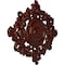 Ekena Millwork Katheryn Ceiling Medallion, Hand-Painted Brushed Mahogany, 22 1/2"W x 30 3/8"H x 1 1/2"P CM30KTBMF - alternate 5